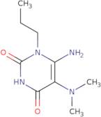 6-Amino-5-(dimethylamino)-1-propyl-1,2,3,4-tetrahydropyrimidine-2,4-dione