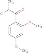 2-Chloro-1-(2,4-dimethoxyphenyl)propan-1-one