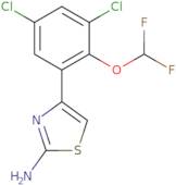 4-[3,5-Dichloro-2-(difluoromethoxy)phenyl]-1,3-thiazol-2-amine