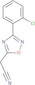 2-[3-(2-Chlorophenyl)-1,2,4-oxadiazol-5-yl]acetonitrile