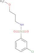 3-Chloro-N-(3-methoxypropyl)benzene-1-sulfonamide