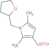 2,5-Dimethyl-1-[(oxolan-2-yl)methyl]-1H-pyrrole-3-carbaldehyde