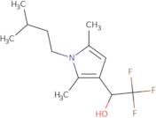 1-[2,5-Dimethyl-1-(3-methylbutyl)-1H-pyrrol-3-yl]-2,2,2-trifluoroethan-1-ol