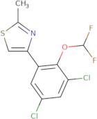 4-[3,5-Dichloro-2-(difluoromethoxy)phenyl]-2-methyl-1,3-thiazole