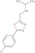 N-{[5-(4-Chlorophenyl)-1,3,4-oxadiazol-2-yl]methyl}-N-isopropylamine