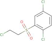 1,4-Dichloro-2-(2-chloroethanesulfonyl)benzene