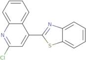 4-(1,3-Benzothiazol-2-yl)-2-chloroquinoline