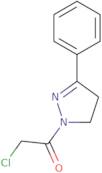 2-Chloro-1-(3-phenyl-4,5-dihydro-1H-pyrazol-1-yl)ethan-1-one