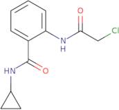 2-(2-Chloroacetamido)-N-cyclopropylbenzamide