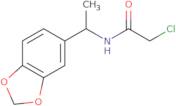 N-[1-(1,3-Dioxaindan-5-yl)ethyl]-2-chloroacetamide