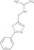 N-[(5-Phenyl-1,3,4-oxadiazol-2-yl)methyl]propan-2-amine