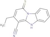 3-Ethyl-1-mercaptopyrido[1,2-a]benzimidazole-4-carbonitrile