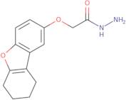 2-{8-Oxatricyclo[7.4.0.0,2,7]trideca-1(9),2,4,6-tetraen-4-yloxy}acetohydrazide