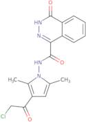 N-[3-(2-Chloroacetyl)-2,5-dimethyl-1H-pyrrol-1-yl]-4-oxo-3,4-dihydrophthalazine-1-carboxamide