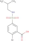 2-Bromo-5-[(2-methylpropyl)sulfamoyl]benzoic acid