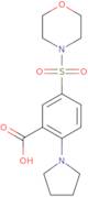 5-(Morpholine-4-sulfonyl)-2-(pyrrolidin-1-yl)benzoic acid