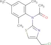 N-[4-(Chloromethyl)-1,3-thiazol-2-yl]-N-(2,4,6-trimethylphenyl)acetamide