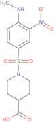 1-[4-(Methylamino)-3-nitrobenzenesulfonyl]piperidine-4-carboxylic acid