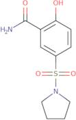 2-Hydroxy-5-(pyrrolidine-1-sulfonyl)benzamide