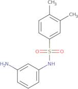 N-(3-Aminophenyl)-3,4-dimethylbenzene-1-sulfonamide