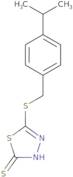 5-({[4-(Propan-2-yl)phenyl]methyl}sulfanyl)-1,3,4-thiadiazole-2-thiol