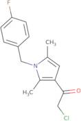 2-Chloro-1-{1-[(4-fluorophenyl)methyl]-2,5-dimethyl-1H-pyrrol-3-yl}ethan-1-one