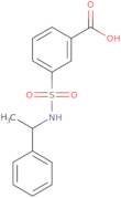 3-[(1-Phenylethyl)sulfamoyl]benzoic acid