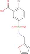 2-Bromo-5-[(furan-2-ylmethyl)sulfamoyl]benzoic acid