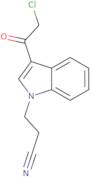 3-[3-(2-Chloroacetyl)-1H-indol-1-yl]propanenitrile