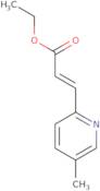 ethyl (2E)-3-(5-methylpyridin-2-yl)prop-2-enoate
