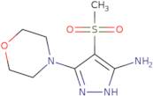 4-Methanesulfonyl-3-(morpholin-4-yl)-1H-pyrazol-5-amine