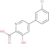 5-(3-Chlorophenyl)-3-hydroxypicolinic acid