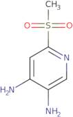 6-(Methylsulfonyl)pyridine-3,4-diamine