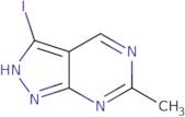 3-Iodo-6-methyl-1H-pyrazolo[3,4-d]pyrimidine