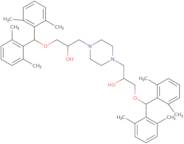 3,3-(Piperazine-1,4-diyl)bis(1-(bis(2,6-dimethylphenyl)methoxy)propan-2-ol)