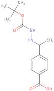 4-(1-(2-(tert-butoxycarbonyl) hydrazinyl)ethyl)benzoic acid