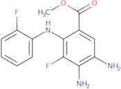 Methyl 4,5-diamino-3-fluoro-2-((2-fluorophenyl)amino)benzoate