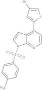 4-(4-Bromothiophen-2-yl)-1-tosyl-1H-pyrrolo[2,3-b]pyridine