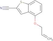 4-(allyloxy)benzo[b]thiophene-2-carbonitrile