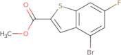 Methyl 4-bromo-6-fluorobenzo[b]thiophene-2-carboxylate