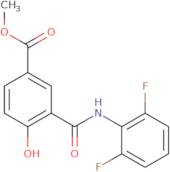 Methyl 3-(2,6-difluorophenylcarbamoyl)-4-hydroxybenzoate