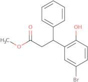 Methyl 3-(5-bromo-2-hydroxyphenyl)-3-phenylpropanoate