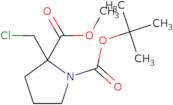 1-tert-Butyl 2-methyl 2-(chloromethyl)pyrrolidine-1,2-dicarboxylate