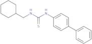 1-(Biphenyl-4-yl)-3-(cyclohexylmethyl)thiourea