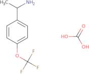 1-(4-(Trifluoromethoxy)phenyl)ethan-1-amine carbonate