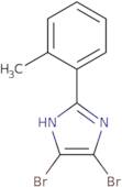 4,5-Dibromo-2-(o-tolyl)-1H-imidazole