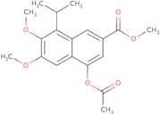 Methyl 4-acetoxy-8-isopropyl-6,7-dimethoxy-2-naphthoate