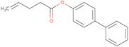 [1,1'-biphenyl]-4-yl pent-4-enoate