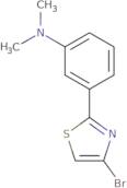 3-(4-bromothiazol-2-yl)-N,N-dimethylaniline