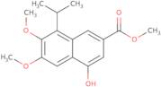 Methyl 4-hydroxy-8-isopropyl-6,7-dimethoxy-2-naphthoate